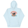 Flight Church - Conqueror of Timezones Hoodie - Небесно синьо