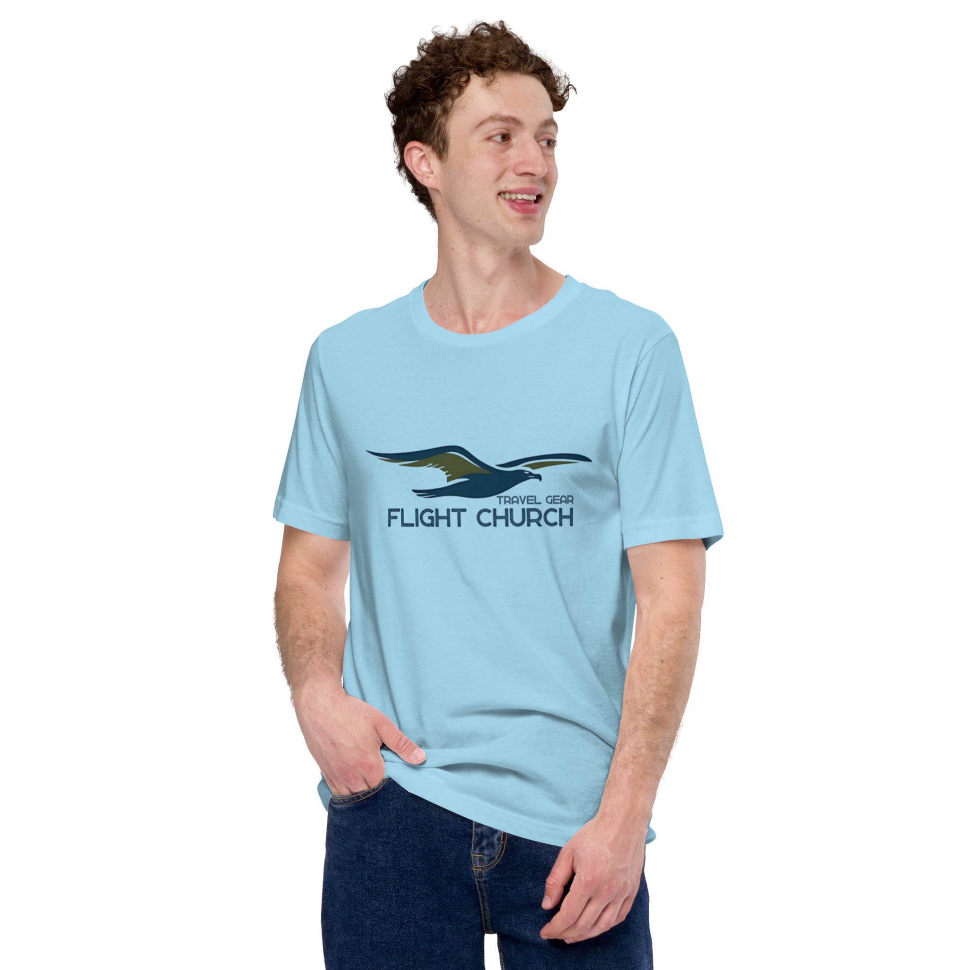 Flight Church - Blue Bird T-Shirt - www.flightchurch.com
