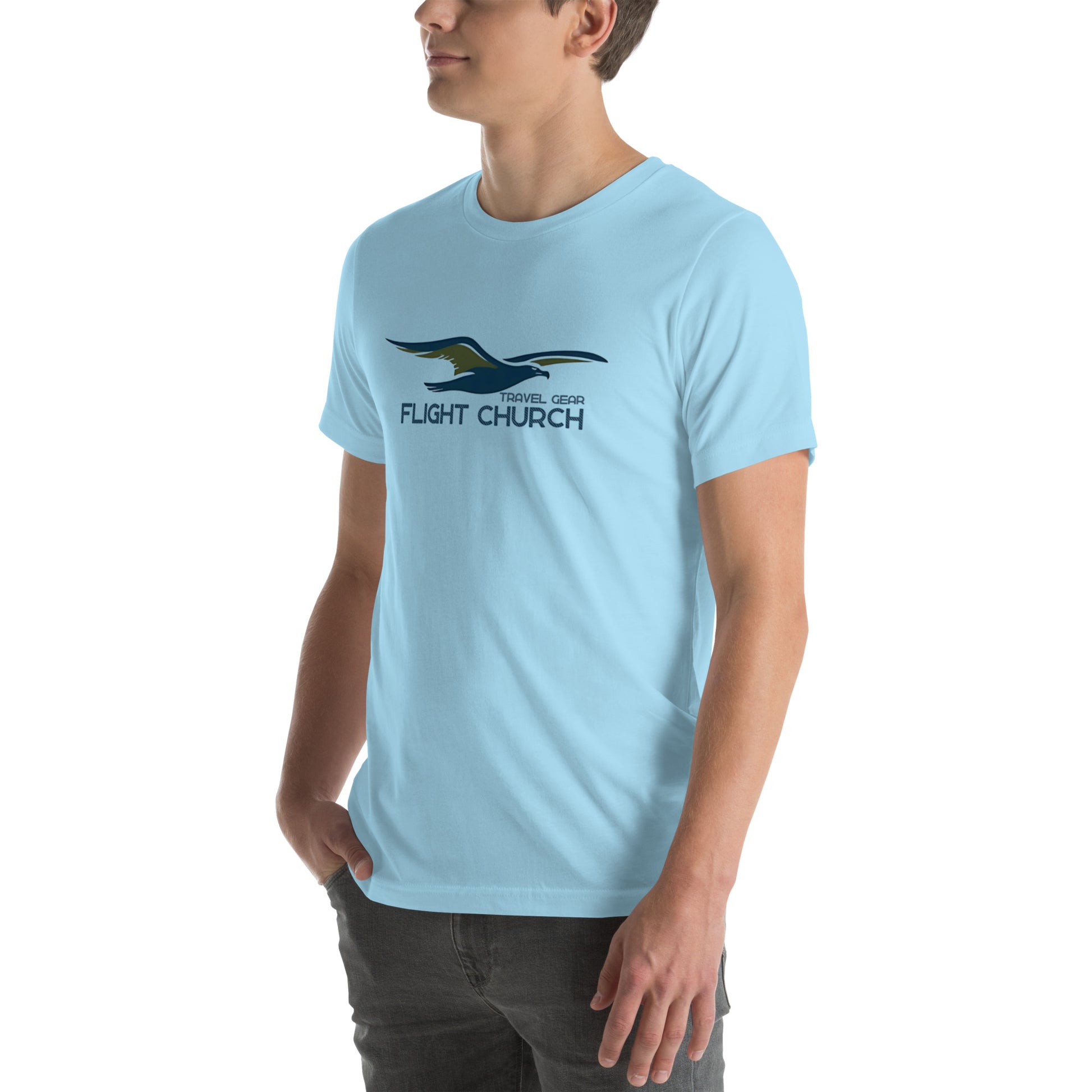 Flight Church - Blue Bird T-Shirt - www.flightchurch.com