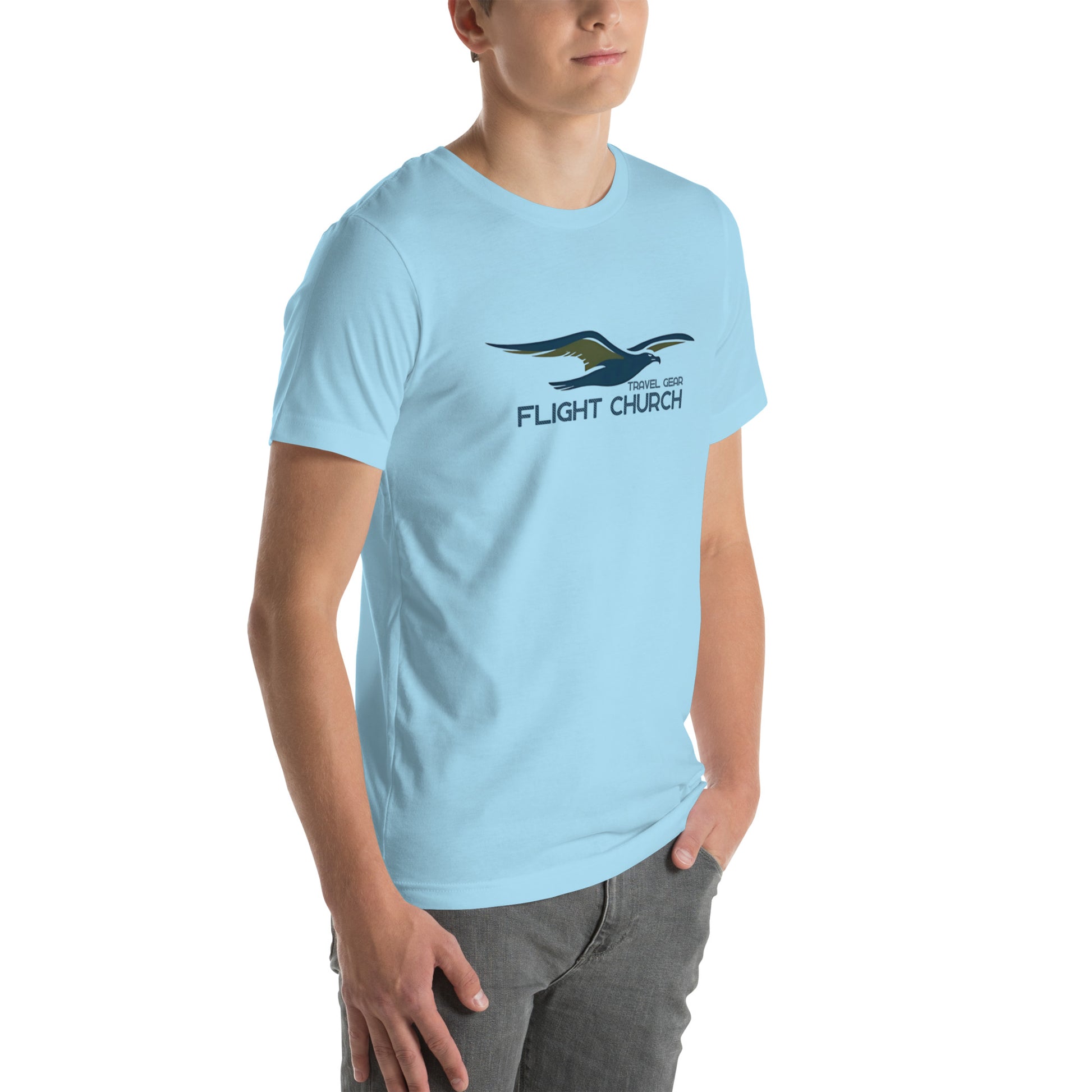 Flight Church - Blue Bird T-Shirt - www.flightchurch.com